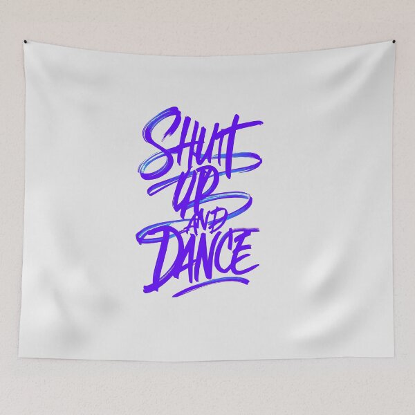 Item preview, Shut up and Dance DJ T-Shirt - Perfect for Ravers, Clubbers, and Music Festival Lovers and dance, electronic music gift. designed and sold by paulo silveira.