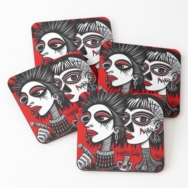 Item preview, Abstract Punk Rocker Graffiti designed and sold by TheDarkWardrobe.