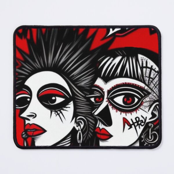 Item preview, Abstract Punk Rocker Graffiti designed and sold by TheDarkWardrobe.