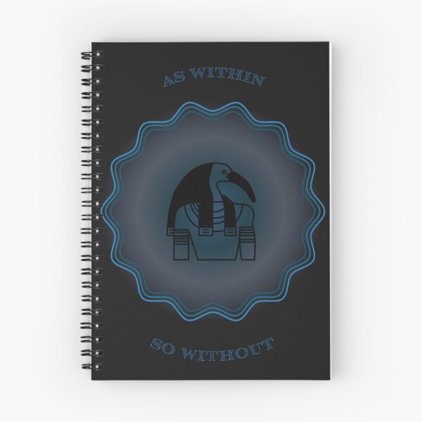 Item preview, As Within So Without.  Thoth Egyptian God.  designed and sold by Third-Eye-Realm.