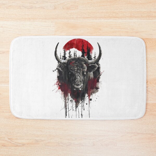 Item preview, Dark Bull  Scary Animal Retro Style designed and sold by TheDarkStone.