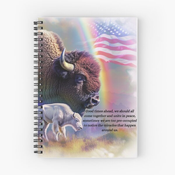 Item preview, Bison and her white calf  designed and sold by Lewis-mart.