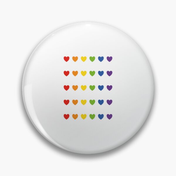 Item preview, Rainbow pride hearts PACK designed and sold by Inspirationmotivation.