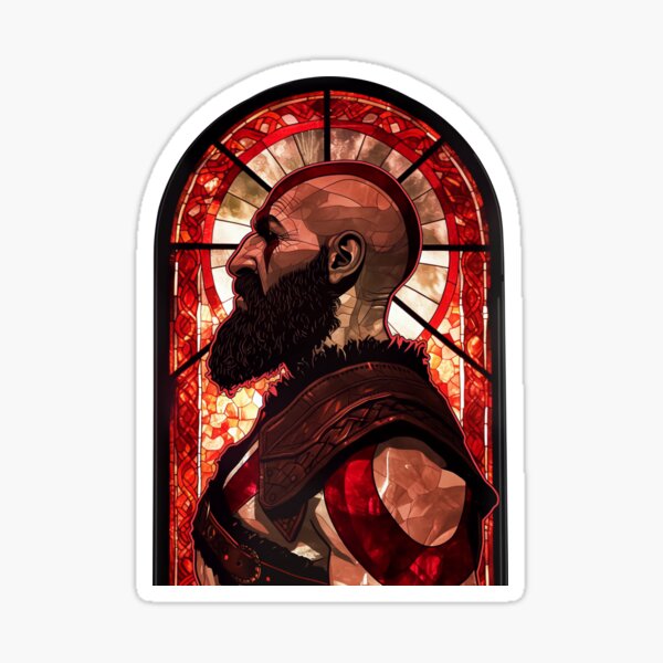 Vista previa del artículo con la obra «Vidrieras Kratos», diseñado y vendido por SchellStation.