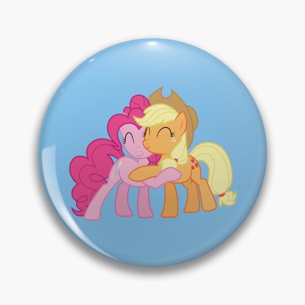 Item preview, My Little Pony; Pinkie Pie and Applejack; Light Blue designed and sold by Marco Bottiglieri.