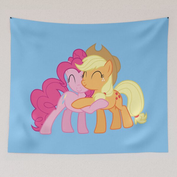 Item preview, My Little Pony; Pinkie Pie and Applejack; Light Blue designed and sold by Marco Bottiglieri.