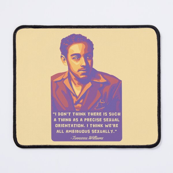 Item preview, Tennessee Williams Portrait and Quote designed and sold by Unhinged Heather.