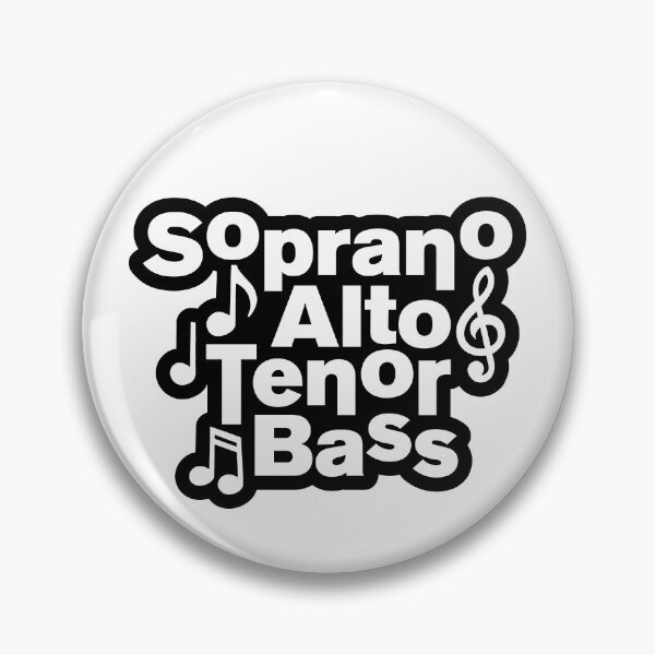 Artikelvorschau, Sopran Alt Tenor Bass 4 - Chor - Musik entworfen und verkauft von Vector-Artist.