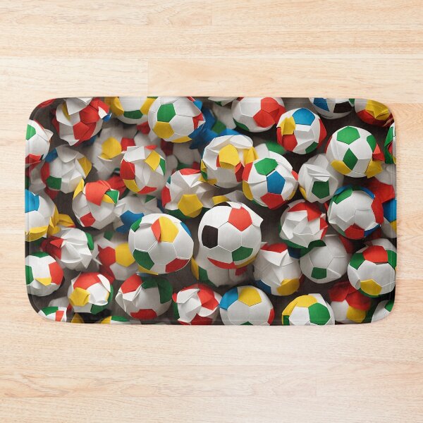 Item preview, Origami Art - Field of Footballs: A Bounty of Sporting Joy designed and sold by ArtfulFolds.