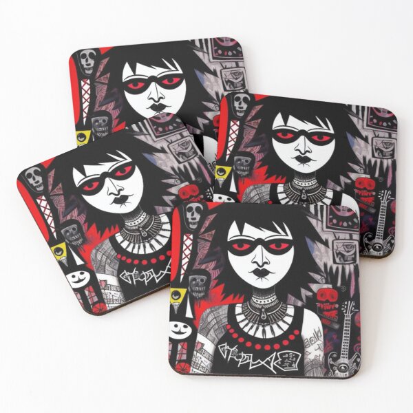 Item preview, Abstract Punk Rocker Graffiti designed and sold by TheDarkWardrobe.