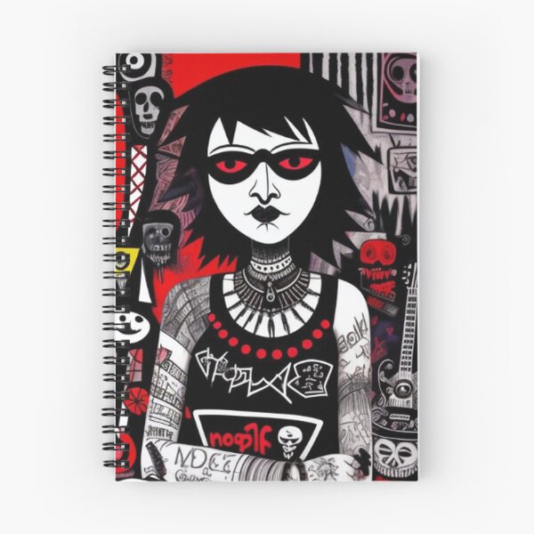 Item preview, Abstract Punk Rocker Graffiti designed and sold by TheDarkWardrobe.
