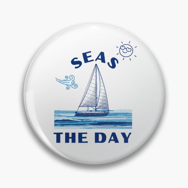Item preview, Seas The Day Ocean Sailing Maritime Fun designed and sold by StudioTina.
