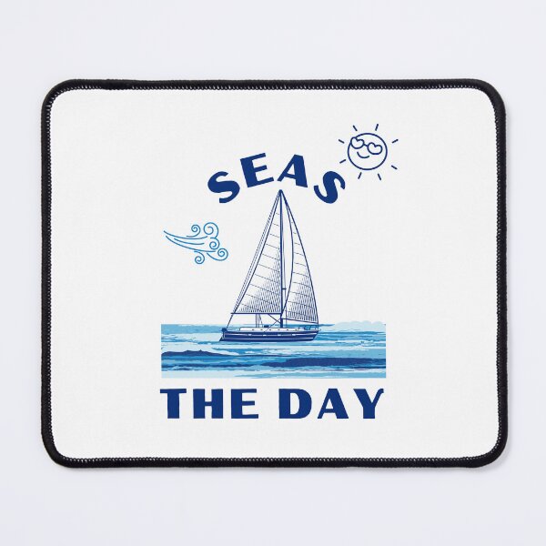Item preview, Seas The Day Ocean Sailing Maritime Fun designed and sold by StudioTina.
