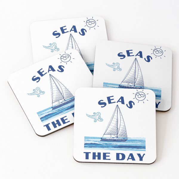 Item preview, Seas The Day Ocean Sailing Maritime Fun designed and sold by StudioTina.