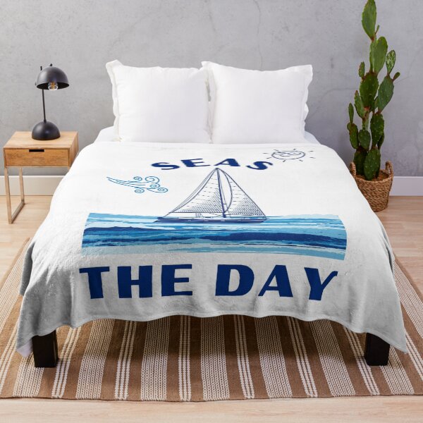 Item preview, Seas The Day Ocean Sailing Maritime Fun designed and sold by StudioTina.