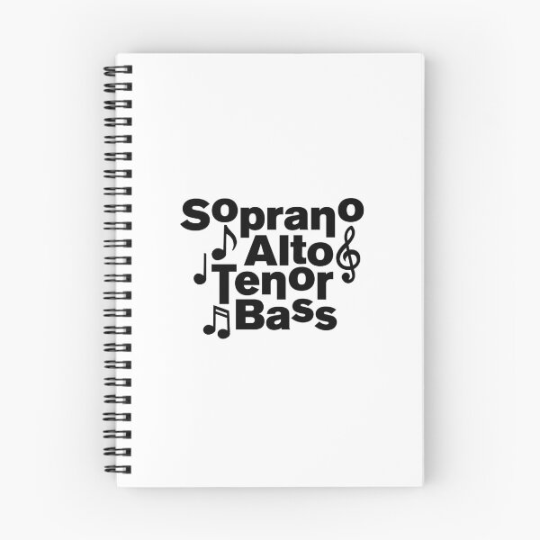 Artikelvorschau, Sopran Alt Tenor Bass 4 - Chor - Musik entworfen und verkauft von Vector-Artist.