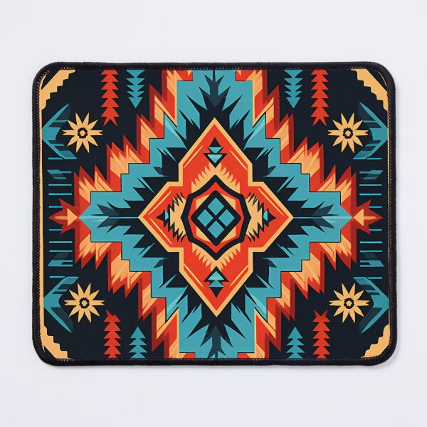 Item preview, "symmetrical Native American art" designed and sold by Art-Vortex-fr.