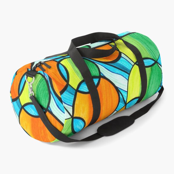 Item preview, Green and Orange Orbs Float in Flowing Water designed and sold by artofkathleen.