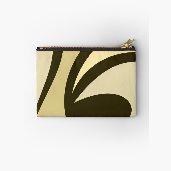 Item preview, Beige Wavy Curves Abstract designed and sold by studioart.