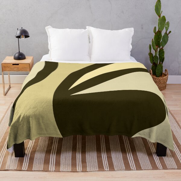 Item preview, Beige Wavy Curves Abstract designed and sold by studioart.