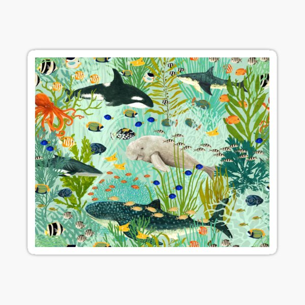 Summer Sea Life Sticker