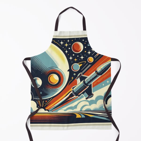 Item preview, Retro Space Poster designed and sold by SpaLaxy Store.