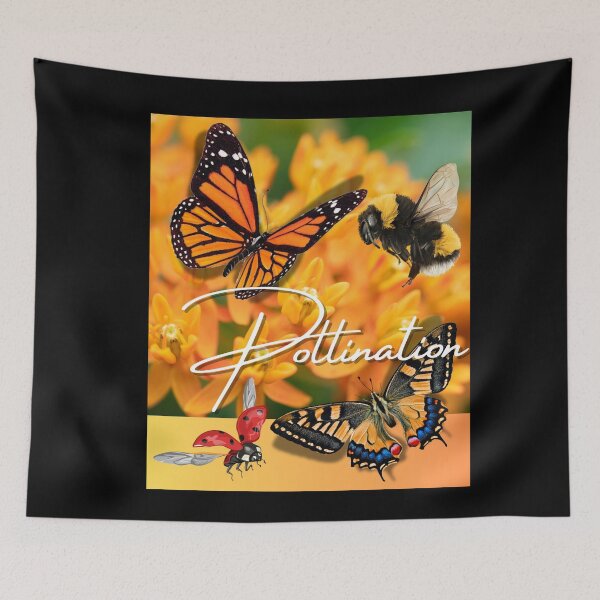 Item preview, Orange Butterfly Weed Pollination Nature Eco-Friendly Design designed and sold by EarthArtDesigns.