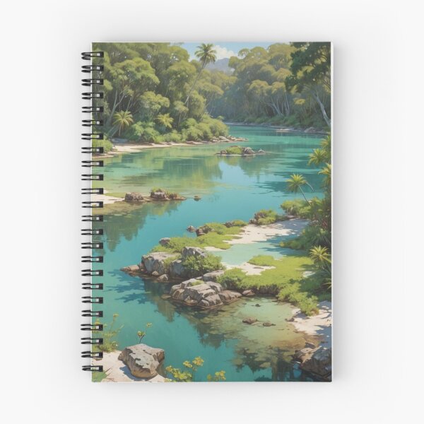Item preview, Secluded lagoon 1 designed and sold by seahorse crossing.