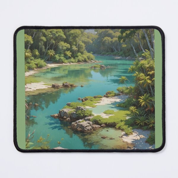 Item preview, Secluded lagoon 1 designed and sold by seahorse crossing.