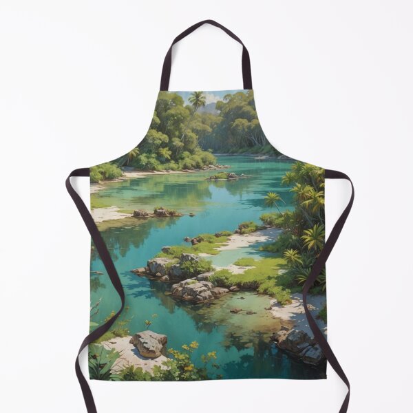 Item preview, Secluded lagoon 1 designed and sold by seahorse crossing.
