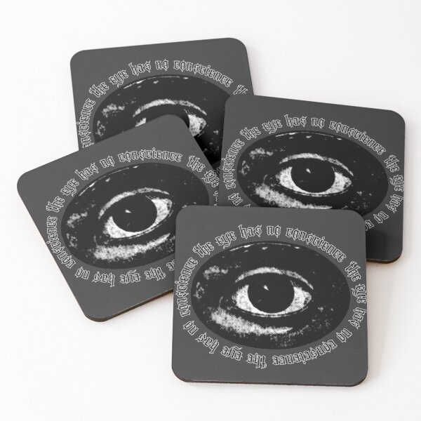 Item preview, Gothic Eye Word Art Screenprint - Black Version designed and sold by Arcane Orchid.