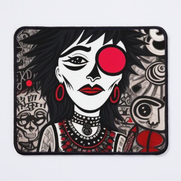 Item preview, Abstract Punk Rocker Graffiti designed and sold by TheDarkWardrobe.