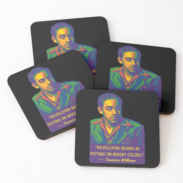 Item preview, Tennessee Williams Portrait and Quote designed and sold by Unhinged Heather.