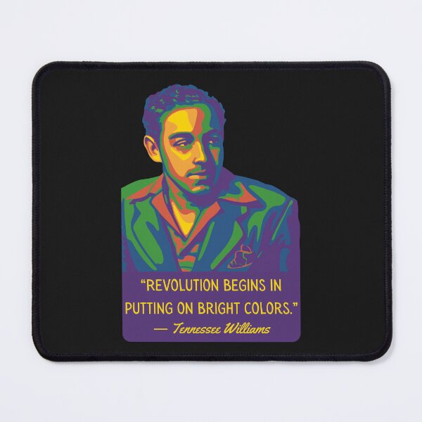 Item preview, Tennessee Williams Portrait and Quote designed and sold by Unhinged Heather.