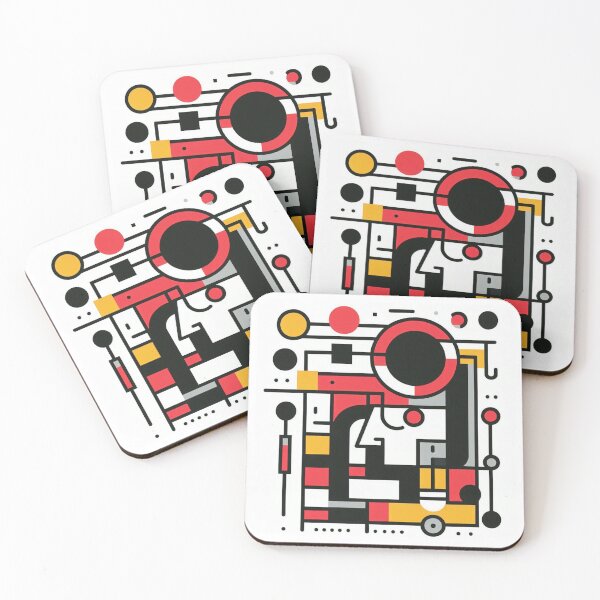 Item preview, Print - Modern Abstract Geometric #003 designed and sold by Ederson D'Mind.