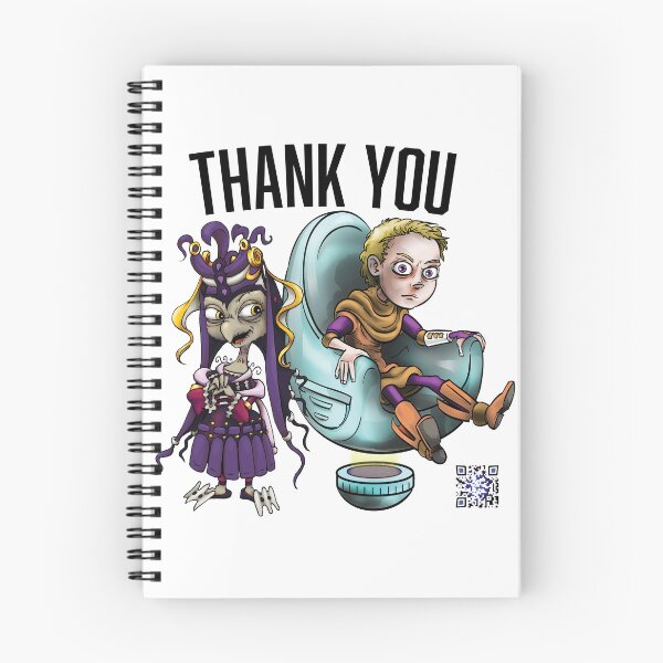 Item preview, Thank you from Kessa and Thomas designed and sold by Abby Goldsmith.