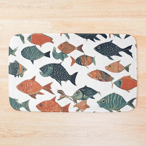 Item preview, Fish Pattern designed and sold by PastelDreamz.