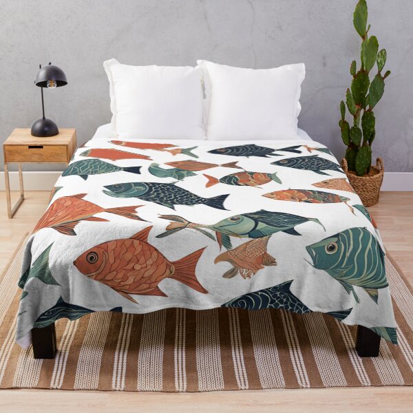 Item preview, Fish Pattern designed and sold by PastelDreamz.