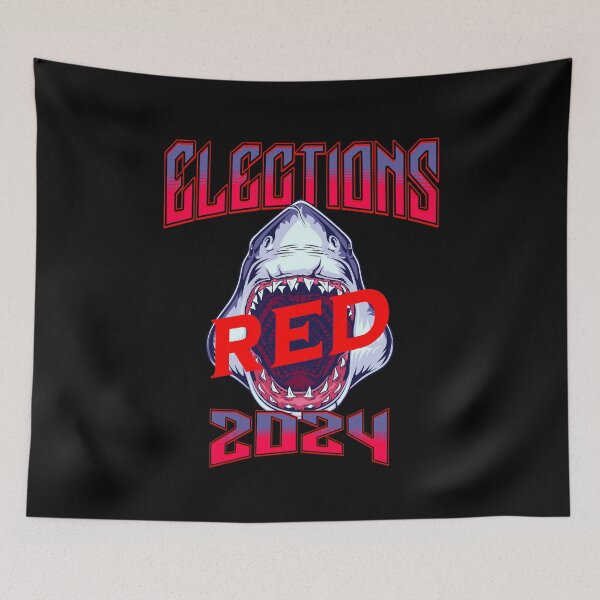 Item preview, Elections in America - Cool Shark Blue designed and sold by ReneMM.