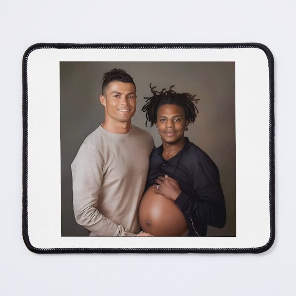 Item preview, Cristiano Ronaldo and IShowSpeed pregnant. designed and sold by javiixuuuu.
