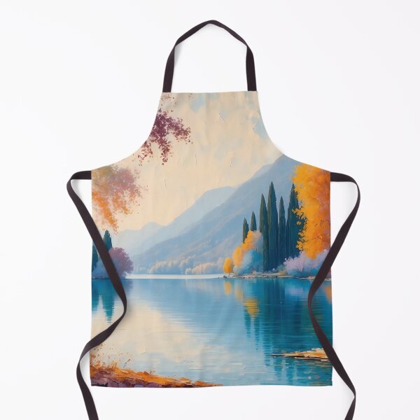 Item preview, Title: Autumn's Reflections on Tranquil Waters designed and sold by ArtComixHaven.