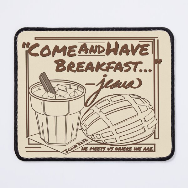 Item preview,  Come and Have Breakfast [Concha & Horchata de Arroz] Line Art Version designed and sold by alittlecafecito.