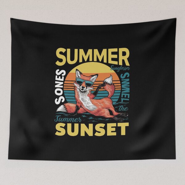 Item preview, Sunset fox designed and sold by cu-animals-te.