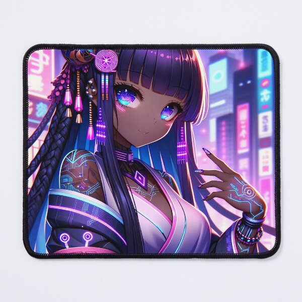 Item preview, Neon Cyber Empress designed and sold by The Journey Ain't Mid.