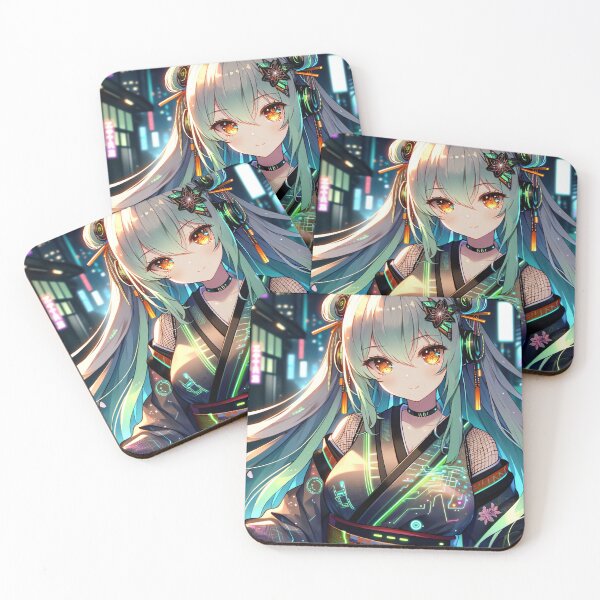 Item preview, Neon Cyber Princess designed and sold by The Journey Ain't Mid.