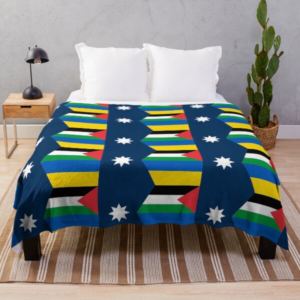 Item preview, Minnesota Palestine/Ukraine Support Flag designed and sold by Pasta ◈.