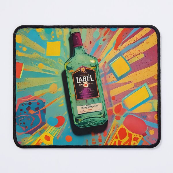 Item preview, Alcohol bottle, digital art,  designed and sold by Nomad-Maynard.