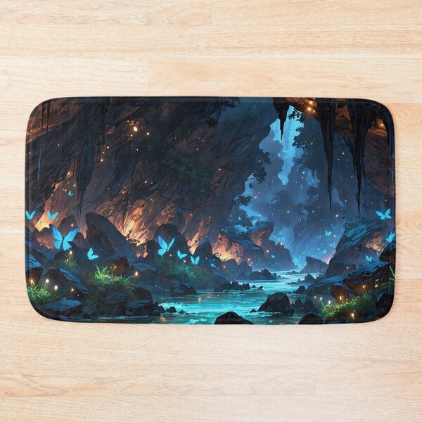 Item preview, Mystic Cavern: A Luminescent Wilderness designed and sold by ArtComixHaven.