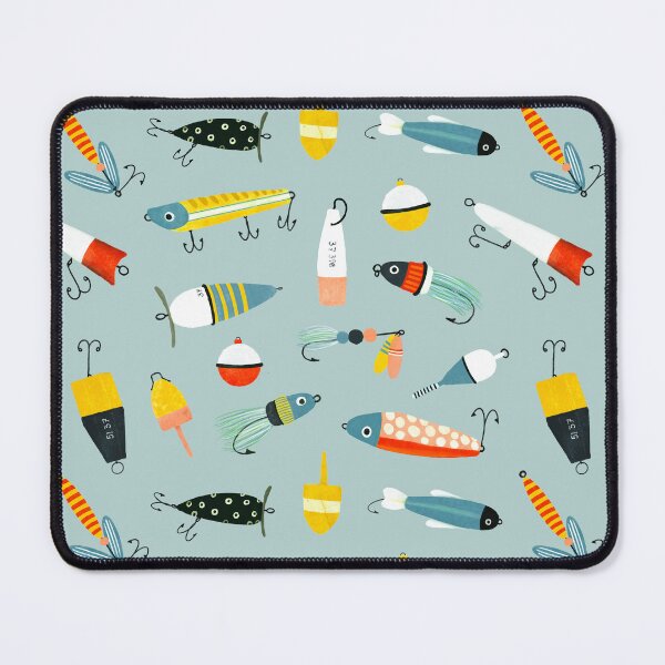 Item preview, Lake House Lures designed and sold by Katherine Quinn Illustration.