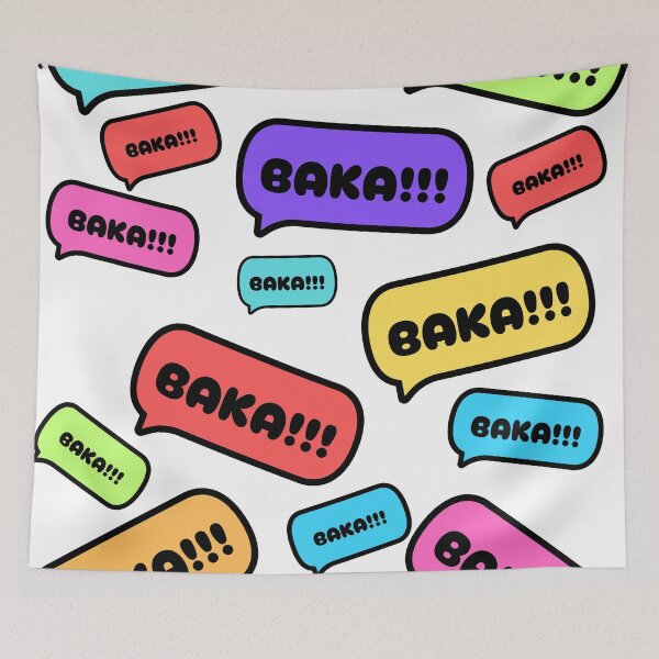 Item preview, Baka colorful designed and sold by Waifu-inc.